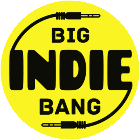 Indie Bib Sticker by Big Bang Music