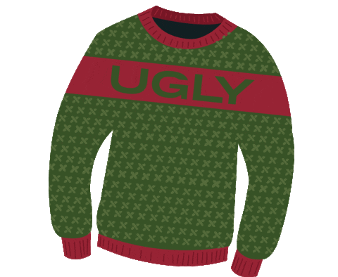 Merry Christmas Holiday Party Sticker by Rob Jelinski Studios