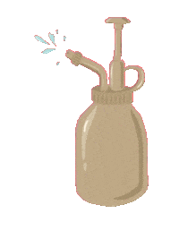 Plant Spray Sticker by Whitejungle