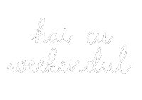 Weekend Hai Sticker