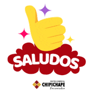 Chipichape hola saludos pulgar nos vemos Sticker