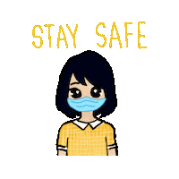 Mask Staysafe Sticker