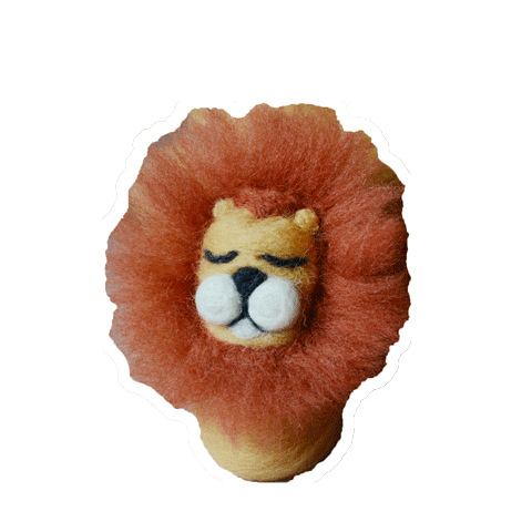 marielaanahi giphyupload amor lion leon Sticker