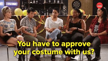 Approve your costume?