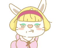 無言 傻眼 Sticker by ATTITUDETO艾特兔