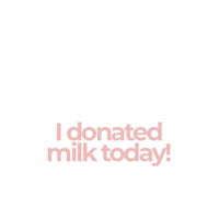 Donate Breastfeeding Sticker by Austin Milk Bank