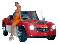 mau y ricky faldita Sticker by Leslie Shaw