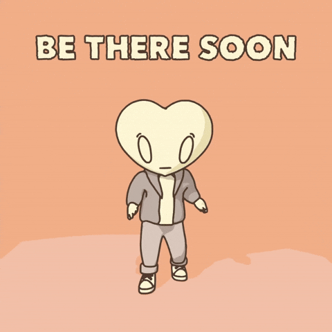 Ill Be There On My Way GIF by LT3 Creations