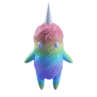 Happy Cotton Candy Sticker