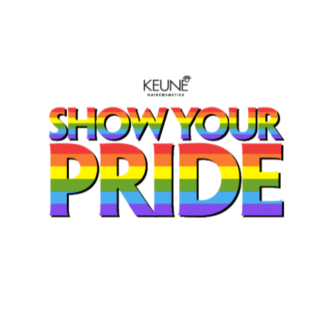 Showyourpride Sticker by Keune Haircosmetics