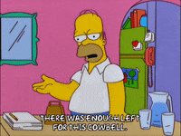 homer simpson cowbell GIF