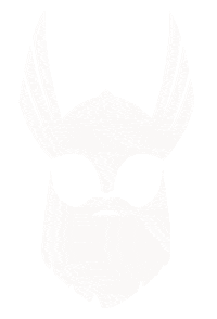 Thor Vikings Sticker by THE BEARD STRUGGLE