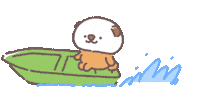 Sailing Goodbye Sticker