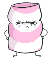 Angry Candy Sticker