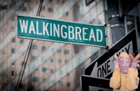 Performance Walking Bread GIF by Alex Boya