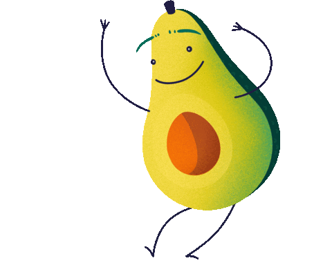 IKI_Lietuva giphyupload avocado iki ikilietuva Sticker