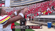 Terps Football Celebration GIF by Maryland Terrapins