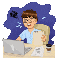 Confused Work Sticker by Multipolar Technology