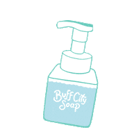 Plant Based Sticker by Buff City Soap