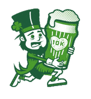 Beer Run Sticker by Pink Gorilla Events