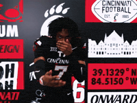 Football GIF by Cincinnati Bearcats