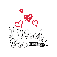 Iwoofyou Sticker by LabsAndMore