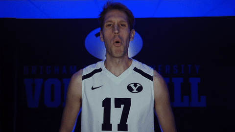 Gocougs Ncaavolleyball GIF by BYU Cougars