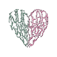 Record Label Heart Sticker by Bayonet Records