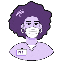 Woman Doctor Sticker by Novant Health