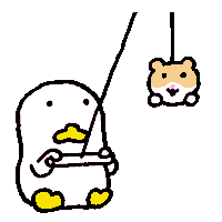 oridoogi gym rabbit duck hamster Sticker