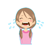 Sad Girl Sticker