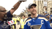 ice hockey blues parade GIF by NHL