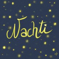 Good Night Stars GIF by scholzydesign