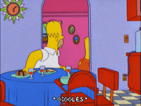 happy homer simpson GIF