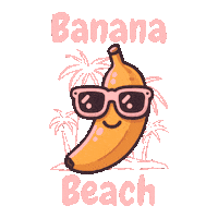 Happy Beach Party Sticker by Cartoon.City