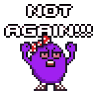 Angry Pixel Art Sticker by Potatozzz by 9GAG