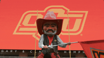 Game Day Orange GIF by Oklahoma State University