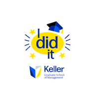 Commencement Keller Sticker by DeVry University