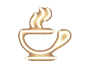 yuruneon coffee neon tea cafe Sticker