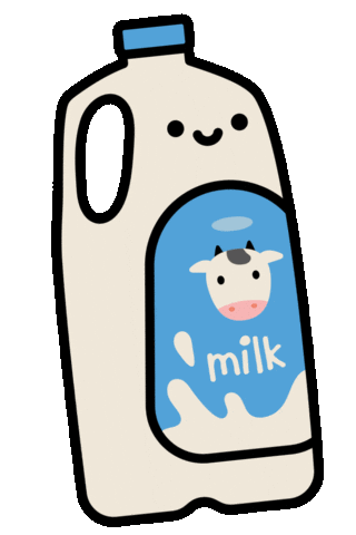 Milk Carton Shake Sticker