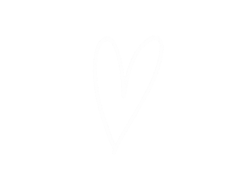 White Heart Love Sticker