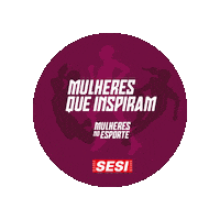 Sesimulheresnoesporte Sticker by Sesi São Paulo