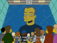 Episode 7 Money GIF by The Simpsons