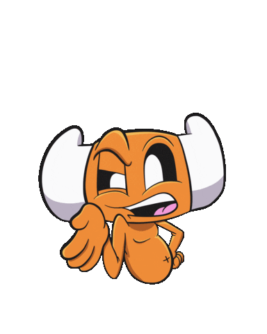 Cartoon Omg Sticker