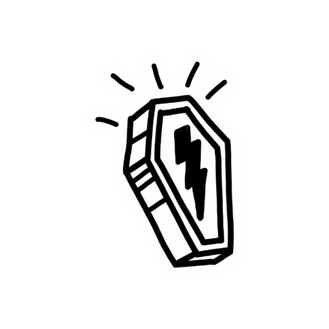 Life Death Sticker by created by South