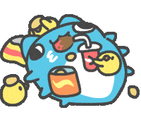 Cat Sticker by Capoo