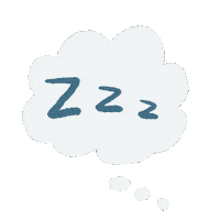 Sleep Think Sticker