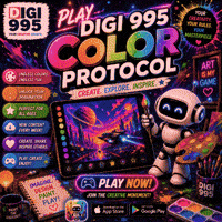 Digital Art Color By Number GIF by Digi 995