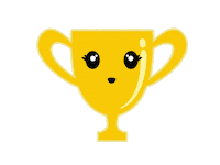Winner Celebrating Sticker