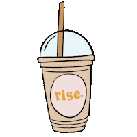 Coffee Latte Sticker by risebrunch